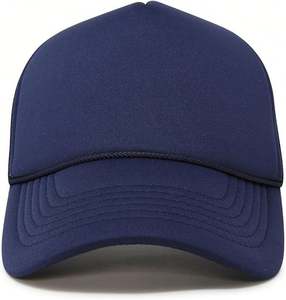 Gorra de camionero de algodón 100% de súper alta calidad, ajustable, con malla, impresión de logotipo personalizado, a la moda para ciclismo, rendimiento y estilo vaquero. - Product Image 2