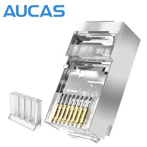 Connecteurs de câble LAN non blindés 8p8c <span class=keywords><strong>RJ45</strong></span> Réseau Cat6 Prise modulaire 3 pièces Ensemble Connecteur mâle enfichable Ethernet - Product Image 5
