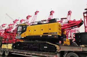 מותג העליון סיני 75t הרמת כוח נייד הידראולי זורק מנוף scc750a בנייה עגורני למכירה - Product Image 3