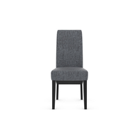 Chaise confortable et robuste avec un assemblage facile, revêtement élégant pour les marchés européens et américains, chaise de salle à manger pour la maison et le commerce