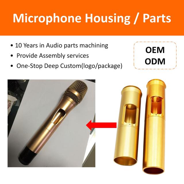 Custom CNC Machined Metal Parts for Headphones, Microphones, Speakers, and Audio Device Components