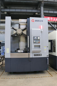 NUEVO Torno CNC Vertical de Alta Resistencia VTC100A con Sistema de Control GSK, Torreta de un Solo Husillo para Rueda Guía de Automóvil - Product Image 3
