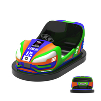 Voitures tamponneuses gonflables de haute qualité 48V 250W pour adultes, équipement de parc d'attractions et centre commercial, pour usage intérieur et extérieur sur sol grillagé, électriques