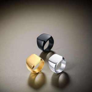 Novos Homens de Alta Moda e Mulheres Estilo Punk Personalidade Tridimensional Aço Inoxidável Jóias Titanium Steel <span class=keywords><strong>Ring</strong></span> - Product Image 1