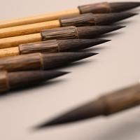 Pennello per Inchiostro in Pelo di Capra a Scrittura Fluida, Confezione Regalo Personalizzata OEM, Fornitura per Calligrafia per Anziani