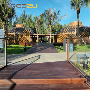 ไม้ไผ่ Derking พื้นไม้ไผ่จาวาโบราณที่ทนทานและปูพื้นพร้อมพื้นไม้ไผ่คอมโพสิตทนความร้อนซ่อนอยู่ - Product Image 2