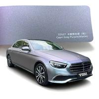 Film de protection automobile TPU couleur ultra brillant/mat auto-réparant anti-rayures, film de changement de couleur 7 mil en vinyle PET anti-UV/infrarouge
