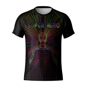 Tissu en polyester imprimé personnalisé confortable à séchage rapide série Spider-Man super-héros mode décontractée T-shirt pour hommes - Product Image 6
