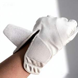 Guanti da <span class=keywords><strong>Golf</strong></span> Unisex a destra Premium pelle di pecora comoda con impugnatura morbida antiscivolo per uso sportivo - Product Image 2