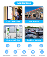 POS Auto Pago NFC Unattend Lector de tarjetas Android Ticket Cashless Carwash Kiosk Terminal CM30