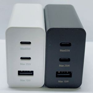 อะแดปเตอร์ชาร์จเร็ว PD 65W A+2C สำหรับโทรศัพท์มือถือ หัวปลั๊ก EU US UK รองรับการชาร์จเร็ว สำหรับ S24 S23 S22 S21 - Product Image 5