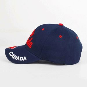 Manufacturers Wholesale Quality Canada Embroidered Baseball Caps - Product Image 3