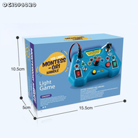 Nouveau Kit Électronique Éducatif STEM 2025 : Jouets Scientifiques de Physique, Circuits, Boutons-Pression, Interrupteurs Portables et Jeu de Plateau d'Activités Lumineux