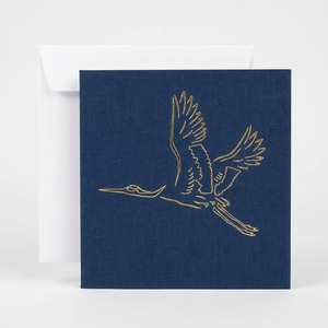 Carte de vœux 3D <span class=keywords><strong>pop</strong></span>-up élégante avec motif grue, pliable de qualité supérieure, pour artistes, cadeau pour les passionnés d'ornithologie, connexion émotionnelle - Product Image 5