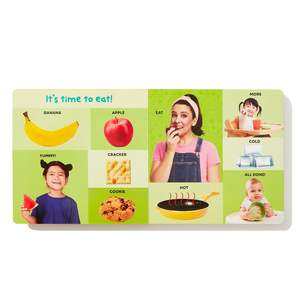 Libro <span class=keywords><strong>de</strong></span> sonido <span class=keywords><strong>de</strong></span> aprendizaje ABC para niños pequeños 100 primeras palabras en inglés centrándose en la <span class=keywords><strong>vida</strong></span> alimentos frutas para educación temprana - Product Image 4