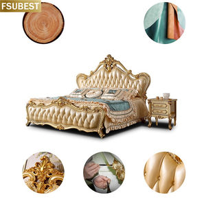 Hotel Bed Frame Luxury Bed Frame Lit <strong>Cama</strong> Yatak Letto Letti Bedden Bedroom Furniture Cadre <strong>De</strong> King Set Madera Muebles - Product Image 4