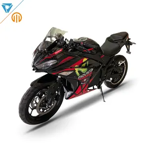 Motocicletas Sepeda Motor 1000 Watt, Sepeda Listrik Motor 40KW untuk Dewasa, Skuter E-skuter 72V