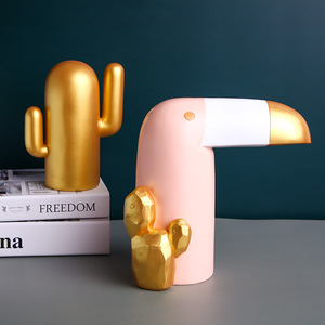 Toucan Living Room <b>Ornament</b> Multi Piece Synthetic Resins Minimalist Decor For Home Gift - Product Image 3