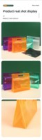 Sacs fourre-tout de luxe HM052 en PVC avec fermeture éclair, colorés sur mesure, pochettes cosmétiques, trousses à crayons, rangements de mode – Stock disponible