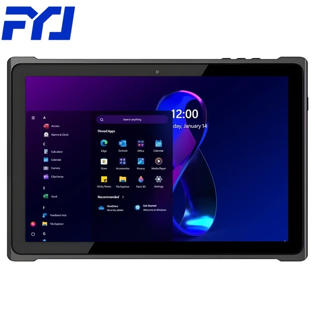FYJ-F9837 Portable Tablet PC Windows 11 Large Capacity Outdoor Lightweight 10.1 Inch Touchscreen Smart Tablet Computer