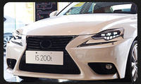 Pour Lexus IS 350 IS 250 2013-2016 : Phares avant à LED séquentiels à 3 lentilles, pièces automobiles de mise à niveau