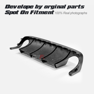 Diffuseur arrière de luxe en fibre de carbone EPR avec installation facile pour Fiat 595 Abarth Série 4 Décoration - Product Image 4