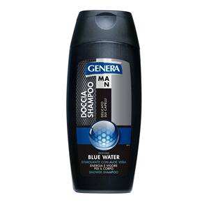 GENERA MAN DOCCIA SHAMPOO 300ML ACQUA BLU - Product Image 1