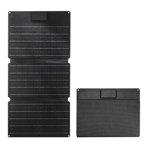 Panneau solaire monocristallin pliable portable 30W 18V 22% d'efficacité Chargeur à charge rapide IP65 Étanche pour l'extérieur - Product Image 1