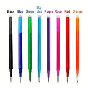 Stylos Gel Effaçables en Gros X1111-2 – Pointe 0.7MM et 0.5MM, Encre Colorée, Stylos à Friction en Plastique pour École, Bureau et Fournitures d'Écriture - Product Image 2