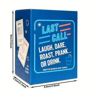 Juego <span class=keywords><strong>de</strong></span> Mesa Educativo <span class=keywords><strong>en</strong></span> Inglés Personalizado, Last Call, para Reuniones Familiares y con Amigos, con Cartas <span class=keywords><strong>de</strong></span> Papel, Gran Éxito <span class=keywords><strong>de</strong></span> Ventas - Product Image 2