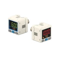 Pressostat numérique haute précision STNC KP46C-02-F1 ZSE à affichage numérique 2 couleurs équivalent DPS pour pièces pneumatiques