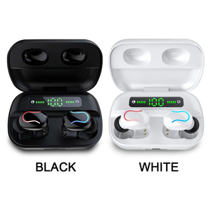 Q82 TWS auriculares inalámbrico resistente al agua en el oído Auriculares auriculares con Banco de la energía - Product Image 6