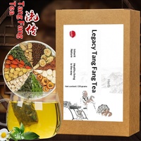 Thé en sachets Chunzitang pour diabétiques, mélange de feuilles de thé vert, soie de maïs, aubépine et graines de cassia, 150g