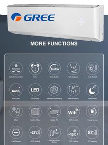 <span class=keywords><strong>Aire</strong></span> <span class=keywords><strong>Acondicionado</strong></span> Split Inteligente GREE con Bomba de Calor, 24000 BTU, <span class=keywords><strong>Inverter</strong></span>, para Villa/Comercial, HVAC sin Ductos - Product Image 2