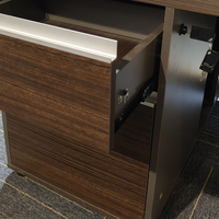 Prix usine Bureau d'ordinateur Table de bureau Design moderne Bureau de direction Table du personnel Petits bureaux de bureau