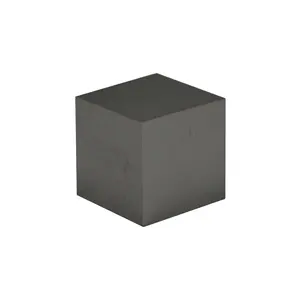 Cubo/Bloque de tungsteno puro pulido, diámetro de 10x10x5mm, 1kg, buen precio