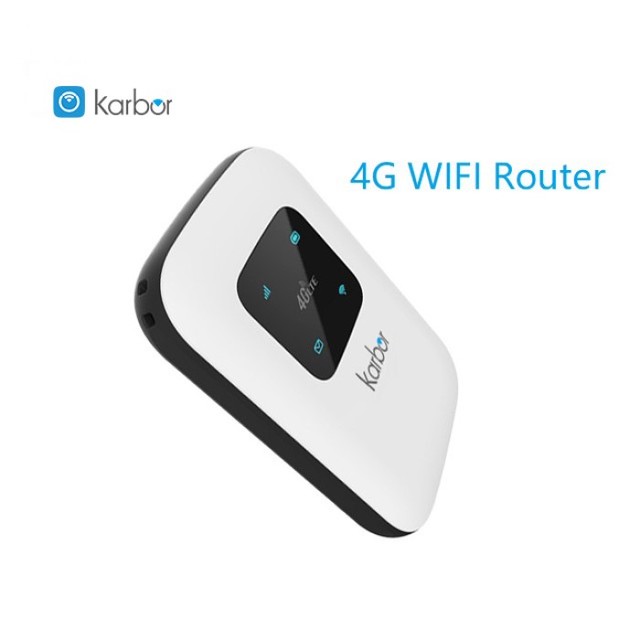 Karbor 4G Mobile Hotspot 4g Router Wifi Mobile Mifis Lte Internet Pocket 4g Wifi 6e Router Wifi Portable