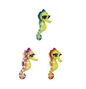 1000 pièces, faible MOQ, <span class=keywords><strong>prix</strong></span> d'usine, animaux marins réalistes, jouets en peluche hippocampes, hippocampes rouges et verts - Product Image 4