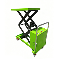 Chariot élévateur hydraulique électrique de précision 80 kg avec indicateur de batterie et commande à un bouton pour une manutention efficace des matériaux