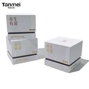 Scatola per Gioielli Personalizzata a Due Pezzi <span class=keywords><strong>con</strong></span> Coperchio e Base |   Confezione Rigida Premium <span class=keywords><strong>con</strong></span> Carta Texturizzata per Regali e Accessori - Product Image 3