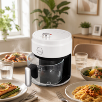 Friteuse à air chaud 4L en gros, sans huile, électrique, OEM ODM, personnalisable, appareils de cuisine domestiques, fournisseur en gros
