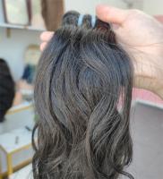 Extensions de cheveux vierges indiens DKL, non traités, double trame machine, cuticules alignées, pré-épilés, sans colle, qualité naturelle soyeuse