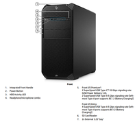 Komputer Workstation Profesional Z4 G5 Xeon W3 2425 16GB 512GB M2 2TB DVDRW 775W