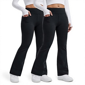 <b>Women</b> High Waist Black <b>Leggings</b> Slim Fit Knitted Cotton Winter Casual Solid Color Breathable Crop Vintage <b>Thermal</b> Quick Dry - Product Image 1