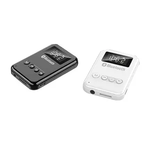 2-in-1 BT 5.0 Audio Transmitter and Receiver Adapter Headphone Amplifier TF Card Player