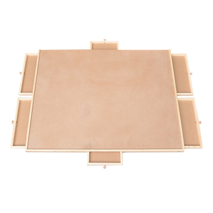 Xing Hui PT01 Foldable Wooden Jigsaw <strong>Puzzle</strong> <strong>Table</strong> with Storage for <strong>Puzzle</strong> Lovers - Product Image 4