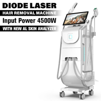 Perfectlaser - Máquina de Depilación Láser de Diodo de Alta Potencia de 4500 W, Profesional, de Alta Eficiencia, Pantalla 4K, Eliminación de Tatuajes con Láser de Picosegundos