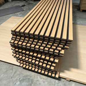 <span class=keywords><strong>Pannelli</strong></span> Acustici in Doghe di Quercia Naturale, <span class=keywords><strong>Pannelli</strong></span> Decorativi Fonoassorbenti in Legno per Pareti Interne - Product Image 2