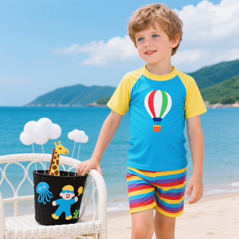 Custom Baby Kids Boys Swimsuits 2