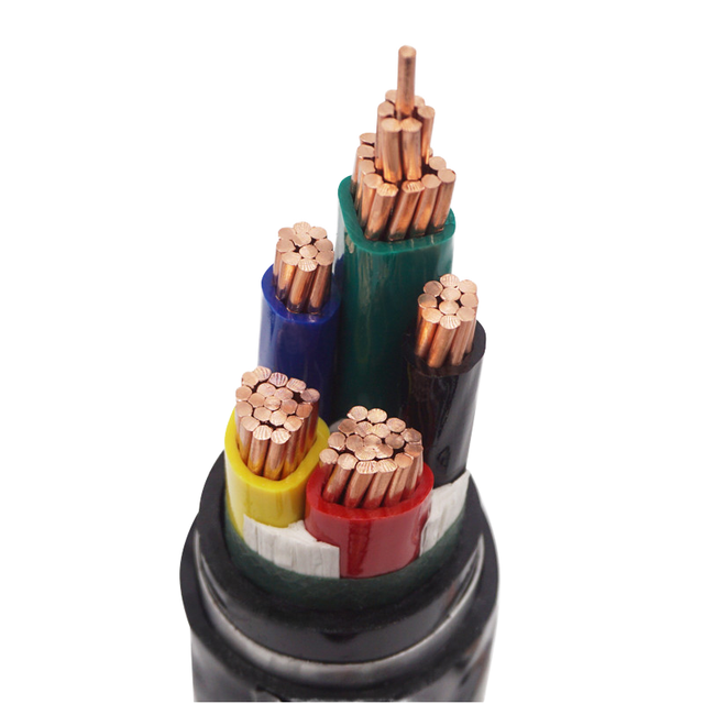 Copper Tape Shielded YJV22 Steel Tape Armored Cable Anti-interference XLPE Cable for Factory Underground Power Transmission Line